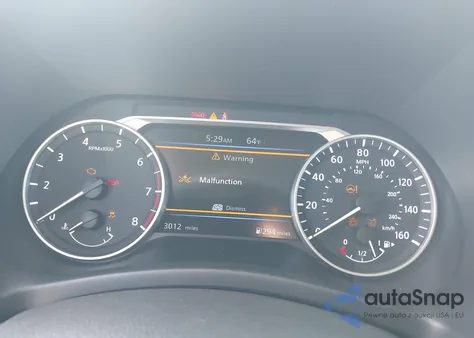 2025 Nissan Sentra Sv from USA, damaged, VIN 3N1AB8CV9SY299777